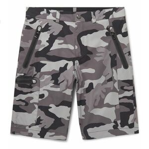 Bogner Men's Milo Stretch Functional Golf Shorts Gray Camo - EU 50/ US 36 L